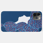 Lady Red, White und Blue Case-Mate iPhone Hülle (Rückseite (Horizontal))