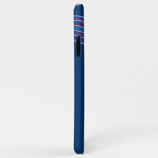 Lady Red, White und Blue Case-Mate iPhone Hülle (Hinten/Rechts)