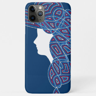 Lady Red, White und Blue Case-Mate iPhone Hülle