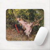 Lady Resting in a Hammock (von Giovanni Boldini) Mousepad (Mit Mouse)