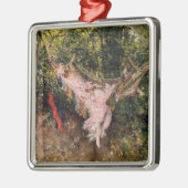 Lady Resting in a Hammock (von Giovanni Boldini) Ornament Aus Metall (Links)