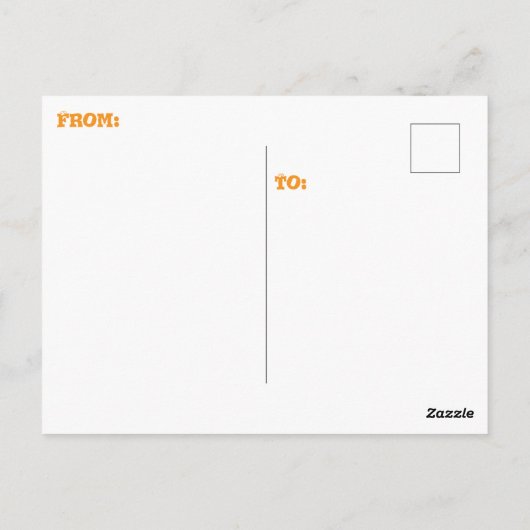 " LADY RETIRED AM STRAND " POSTKARTE (Rückseite)