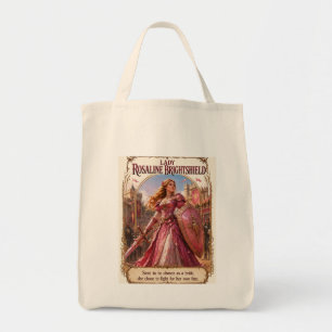 Lady Rosaline Brightshield-Zwei-Seiten-Fantasie-Ta Tragetasche