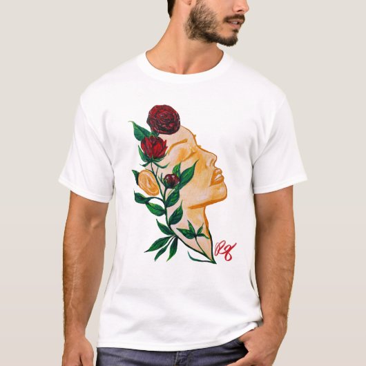 Lady Rose Graphic T-Shirt (Vorderseite)