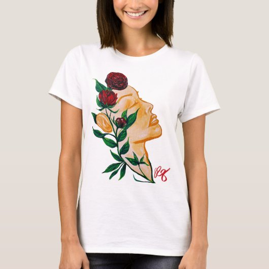 Lady Rose Graphic T-Shirt (Vorderseite)