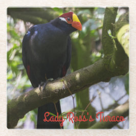 Lady Ross's Turaco Glasuntersetzer