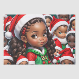 Lady Santa Tissue Paper Seidenpapier