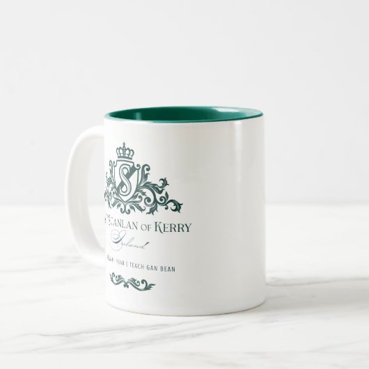 Lady Scanlan Zweifarbige Tasse (Vorderseite Links)