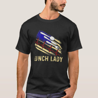 Lady School Food AttendLadys T-Shirt