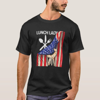 Lady School Food AttendLadys T-Shirt