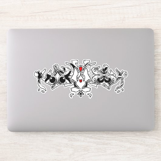 Lady shadow aufkleber (Computer)