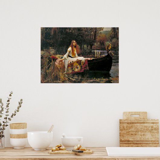 Lady Shalott 1888 Poster (Küche)