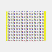 Lady Shriner Fleecedecke (Vorderseite (Horizontal))