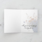 "Lady Silhouette" Karte (Innenseite)