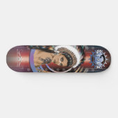 Lady Sioux 1/4 Skateboard (Horizontal)