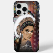 Lady Sioux Case-Mate iPhone Hülle (Rückseite)