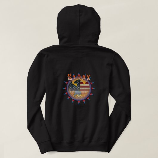 Lady Sioux Hoodie (Design Rückseite)