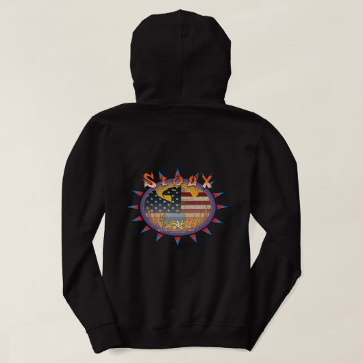 Lady Sioux Hoodie (Design Rückseite)