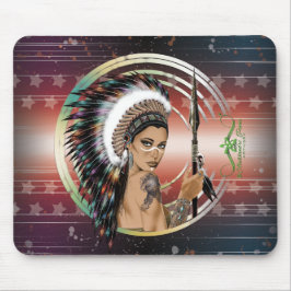 Lady Sioux Mousepad