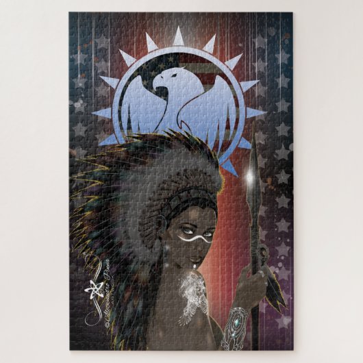 Lady Sioux Puzzle (Vertikal)