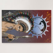 Lady Sioux Puzzle (Horizontal)