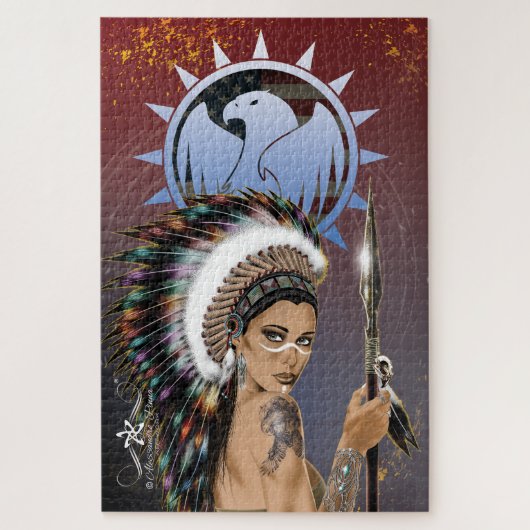 Lady Sioux Puzzle (Vertikal)