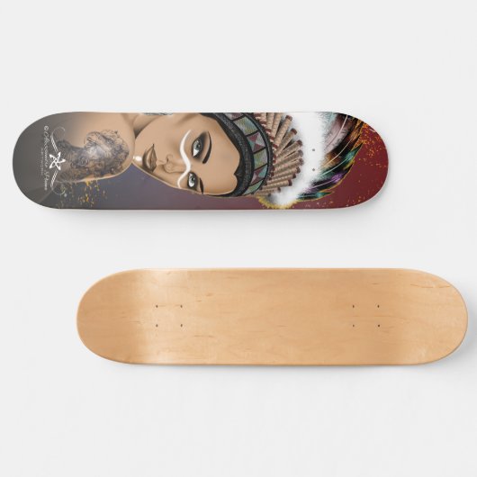 Lady Sioux Skateboard (Horizontal)