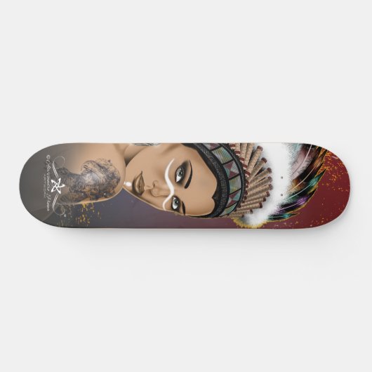 Lady Sioux Skateboard (Horizontal)
