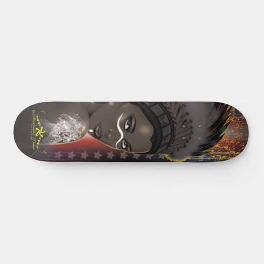 Lady Sioux Skateboard (Horizontal)