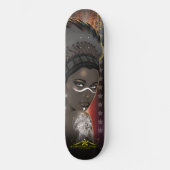Lady Sioux Skateboard (Vorderseite)