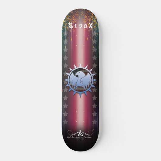 Lady Sioux Skateboard (Vorderseite)