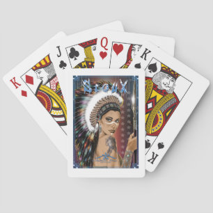 Lady Sioux Spielkarten