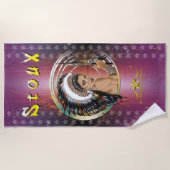 Lady Sioux Strandtuch (Vorderseite)