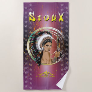 Lady Sioux Strandtuch