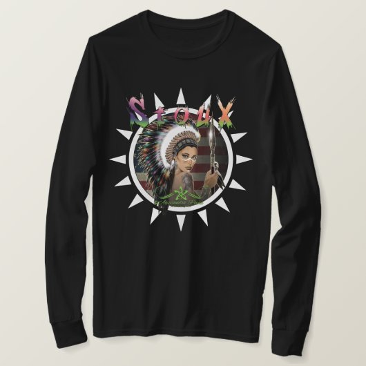 Lady Sioux T-Shirt (Design vorne)