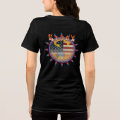 Lady Sioux Tri-Blend Shirt (Rückseite)