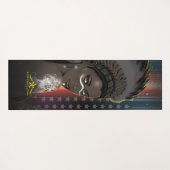 Lady Sioux Yogamatte (Rückseite (Horizontal))
