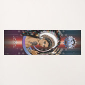 Lady Sioux Yogamatte (Rückseite (Horizontal))