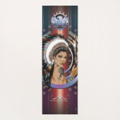 Lady Sioux Yogamatte (Rückseite)