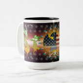 Lady Sioux Zweifarbige Tasse (Vorderseite Links)