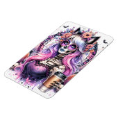 Lady Skeleton Magnet (Linke Seite)