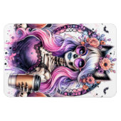 Lady Skeleton Magnet (Horizontal)