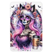 Lady Skeleton Magnet (Vertikal)