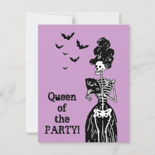 Lady Skelly mit Fledermäuse