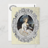 Lady Skipwith Postkarte (Vorne/Hinten)