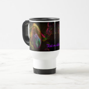 Lady Slipper Blume Personalisiert Reisebecher