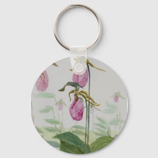 Lady Slipper Key Chain Schlüsselanhänger (Vorderseite)