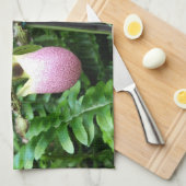 Lady Slipper Orchideen Küchentücher (Viertel Falte)