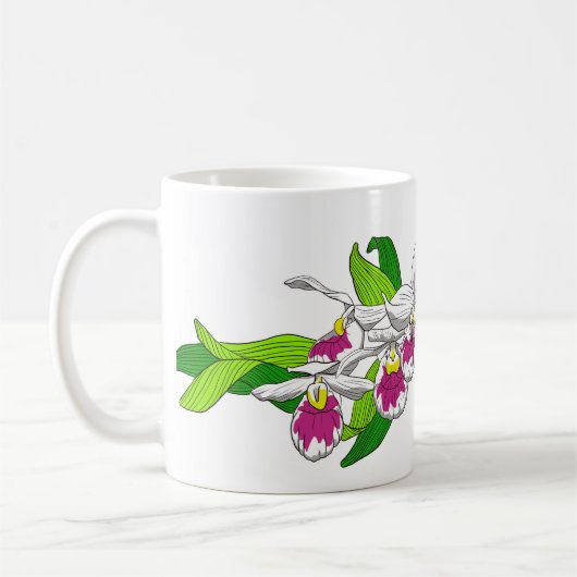 Lady Slipper Tasse (Links)