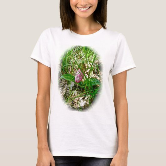 Lady Slipper Wild Orchid T - Shirt (Vorderseite)